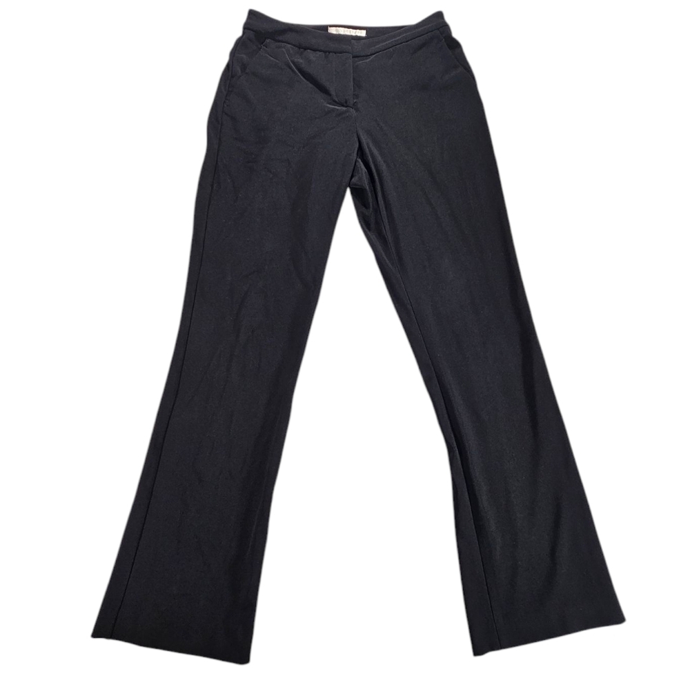 Boston Proper Black Flare Pants with Professional Boot Cut Size 10